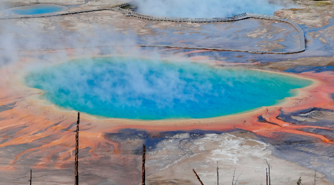 Grand Prismatic Spring | Yellowstone National Park 