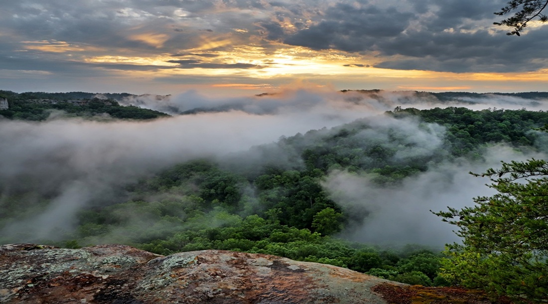 Chimney Top Rock Overlook